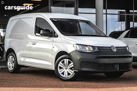 White 2025 Volkswagen Caddy Commercial TDI320 F