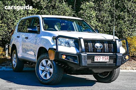 White 2018 Toyota Landcruiser Prado Wagon Gx (4X4)