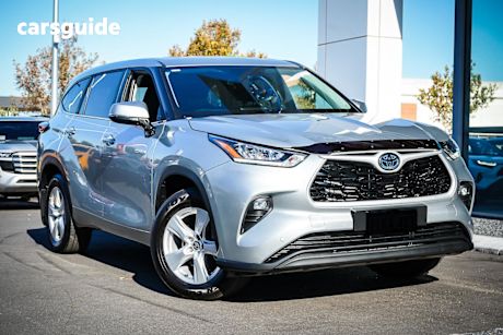 Silver 2024 Toyota Kluger Wagon GX Hybrid AWD