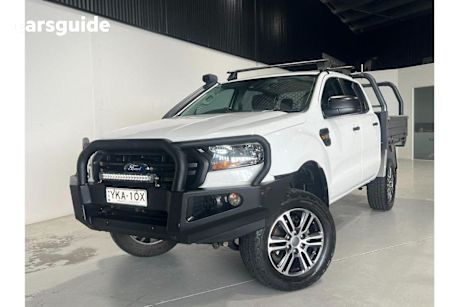 White 2019 Ford Ranger Double Cab Pick Up XL 2.2 HI-Rider (4X2)