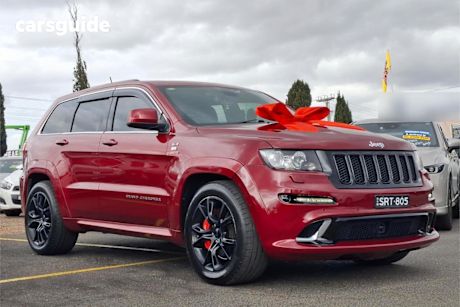 Red 2013 Jeep Grand Cherokee Wagon SRT 8 (4X4)