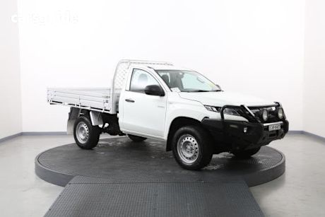 White 2020 Mitsubishi Triton Cab Chassis GLX (4X4)