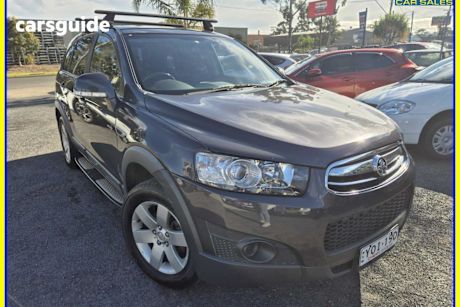 Grey 2013 Holden Captiva Wagon 7 SX (fwd)