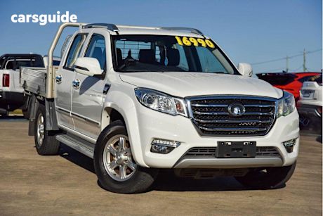 White 2020 Great Wall Steed Dual Cab Utility (4X2)