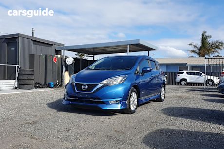 Blue 2017 Nissan Note Hatchback Epower (hybrid)