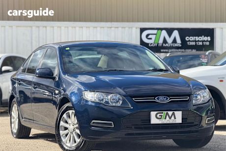Blue 2013 Ford Falcon Sedan XT (lpi)