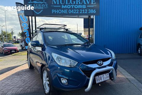 Blue 2012 Hyundai IX35 Wagon Highlander (awd)