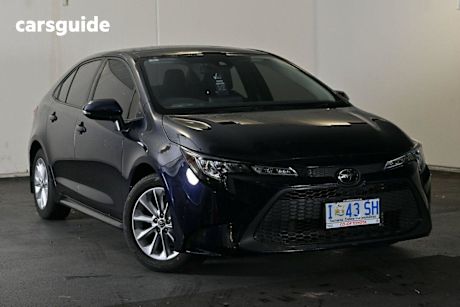 Blue 2019 Toyota Corolla Sedan ASCENT SPORT F