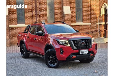 Red 2021 Nissan Navara Dual Cab Pick-up PRO-4X (4X4)