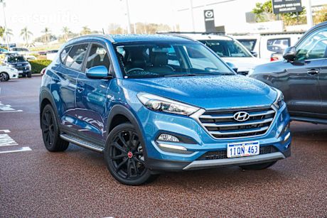 Blue 2016 Hyundai Tucson Wagon 30 Special Edition