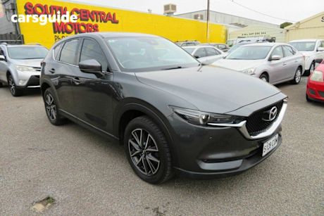 Silver 2018 Mazda CX-5 Wagon GT (4X4)