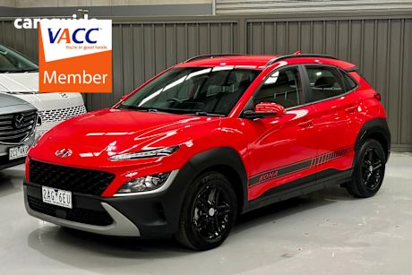 Red 2021 Hyundai Kona Wagon (FWD)