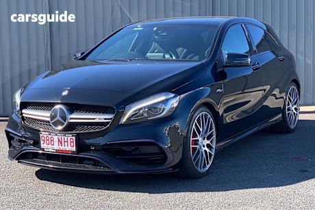 Black 2017 Mercedes-Benz A45 Hatchback 4Matic (fuel Efficient)
