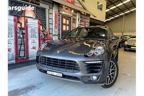 Grey 2015 Porsche Macan Wagon S DIESEL 4WD