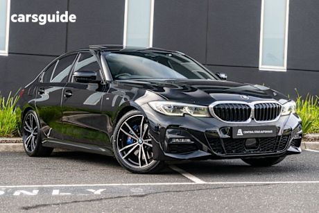 Black 2020 BMW 330i Sedan M Sport