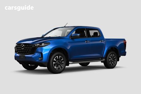 Blue 2025 Mazda BT-50 Dual Cab Pick-up XTR (4X4)