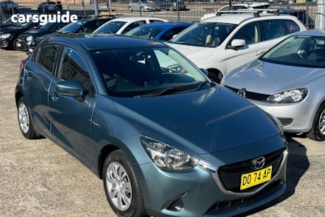 Blue 2015 Mazda 2 Hatchback NEO