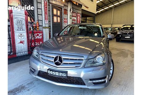 Silver 2012 Mercedes-Benz C-CLASS Sedan C200 CDI BLUEEFFICIENCY R