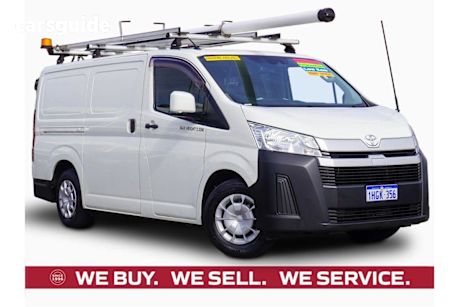 White 2021 Toyota Hiace Commercial R