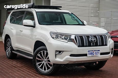 White 2021 Toyota Landcruiser Prado Wagon Kakadu