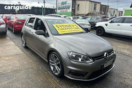 Grey 2015 Volkswagen Golf Hatchback 110 TSI Highline