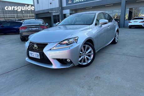Silver 2015 Lexus IS200T Sedan Luxury