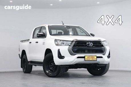 White 2021 Toyota Hilux OtherCar SR 4X4