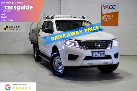 White 2017 Nissan Navara Dual Cab Utility SL (4X4)