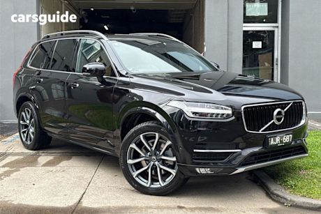 Black 2015 Volvo XC90 Wagon T6 2.0 Momentum