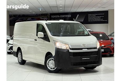 White 2022 Toyota Hiace Commercial R