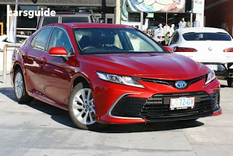 Red 2023 Toyota Camry Sedan ASCENT F