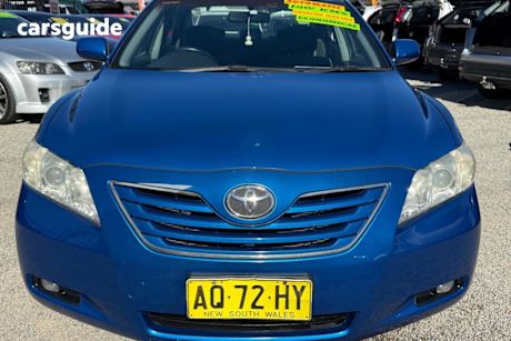 Blue 2007 Toyota Camry Sedan ATEVA ACV40R