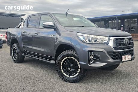 Grey 2020 Toyota Hilux Double Cab Pick Up SR5 (4X4)