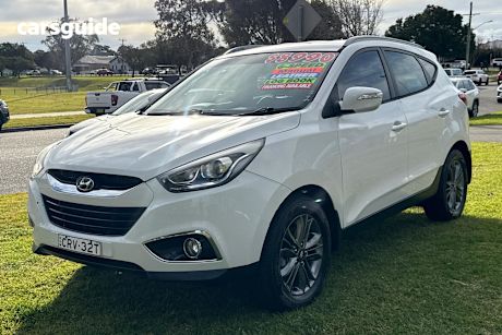 White 2014 Hyundai IX35 Wagon Trophy (fwd)