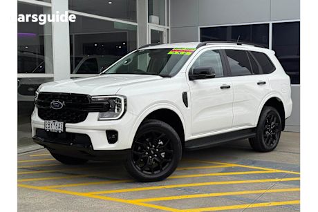 White 2025 Ford Everest SUV SPORT R