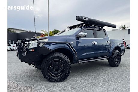 Blue 2016 Nissan Navara Ute Tray ST 4X4