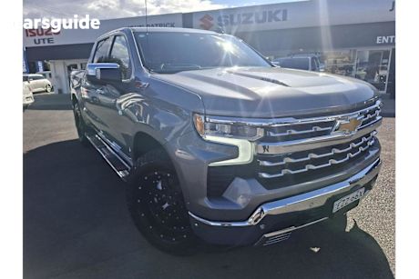 Grey 2022 Chevrolet Silverado Crew Cab Pickup 1500 LTZ Premium Tech Pack