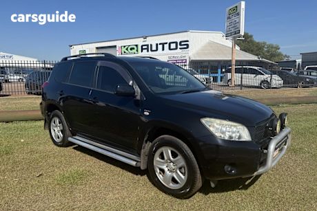 Black 2008 Toyota RAV4 Wagon CV (4X4)