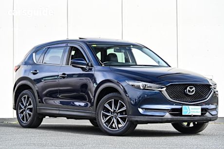 Blue 2017 Mazda CX-5 Wagon GT (4X4)
