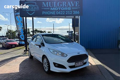 White 2014 Ford Fiesta Hatchback Sport