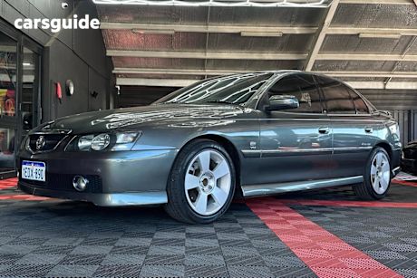 Grey 2003 Holden Calais Sedan