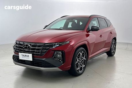 Red 2022 Hyundai Tucson Wagon Elite N Line (awd)
