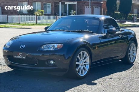 Black 2006 Mazda MX-5 Roadster Coupe