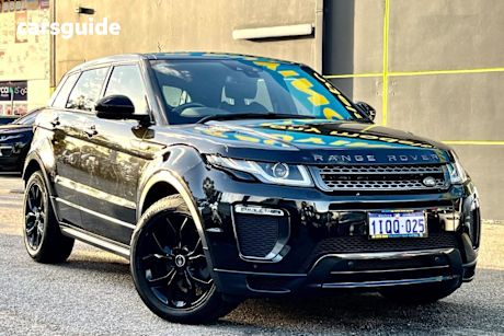 Black 2019 Land Rover Range Rover Evoque Wagon D180 R-Dynamic SE (132KW)