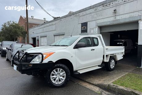 White 2015 Mazda BT-50 Ute Tray XT (4x4) MY16