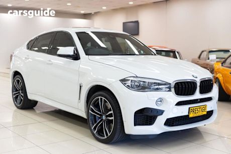 White 2015 BMW X6 Coupe M