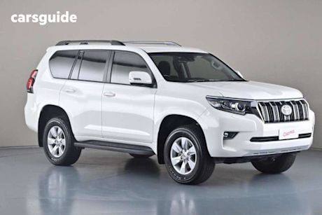White 2021 Toyota Landcruiser Prado Wagon GXL