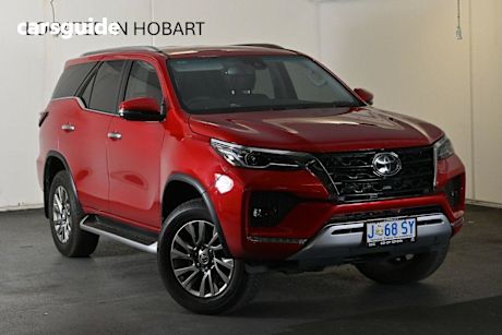 Red 2021 Toyota Fortuner Wagon CRUSADE 4X4