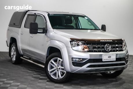 Silver 2019 Volkswagen Amarok Dual Cab Utility V6 TDI 550 Sportline