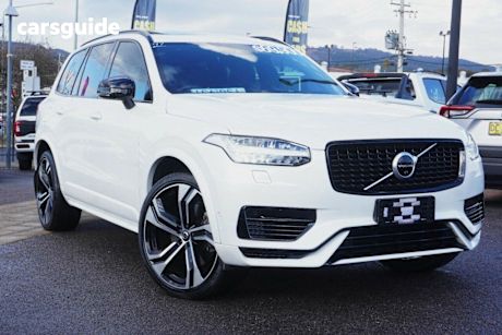 White 2021 Volvo XC90 Wagon T8 Recharge Phev (awd)